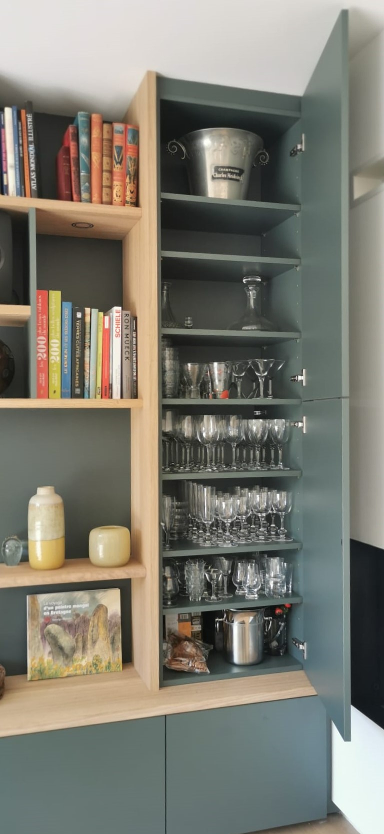 Placard bois sur mesure Projet St Germain