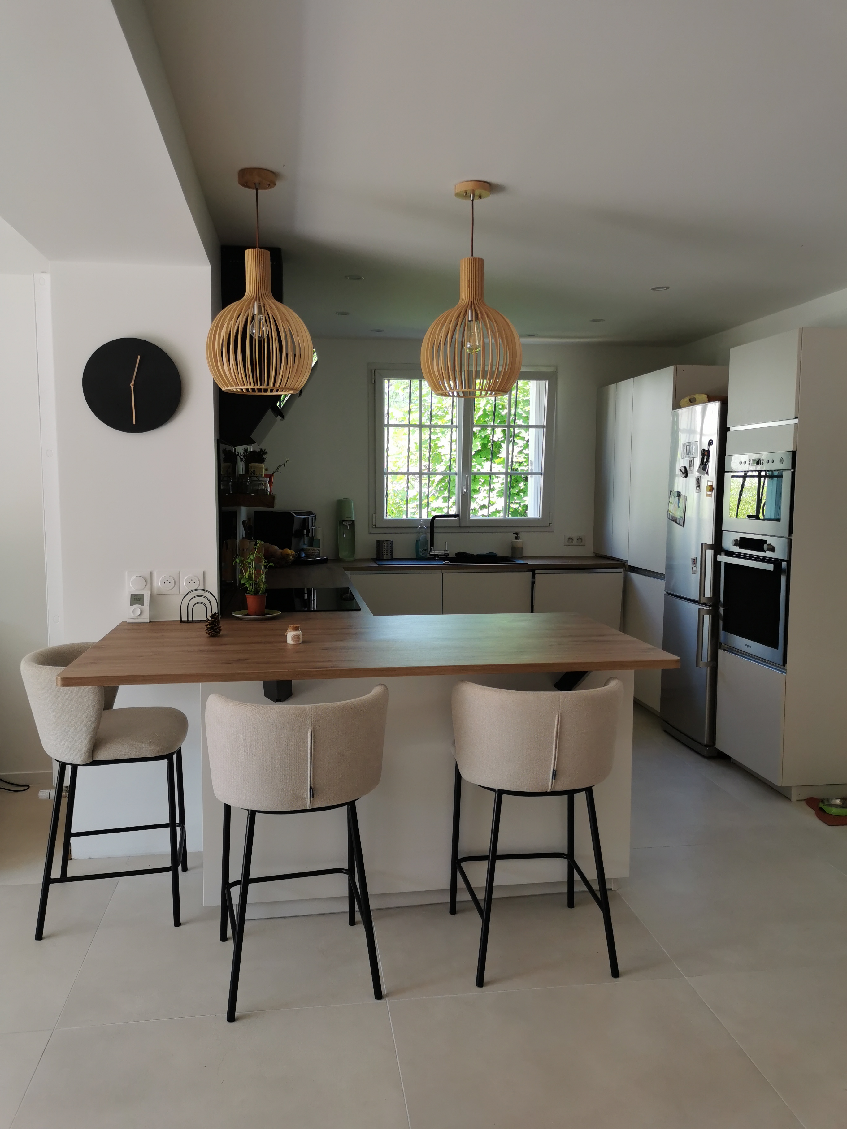 Nouvelle cuisine Bacot fin travaux