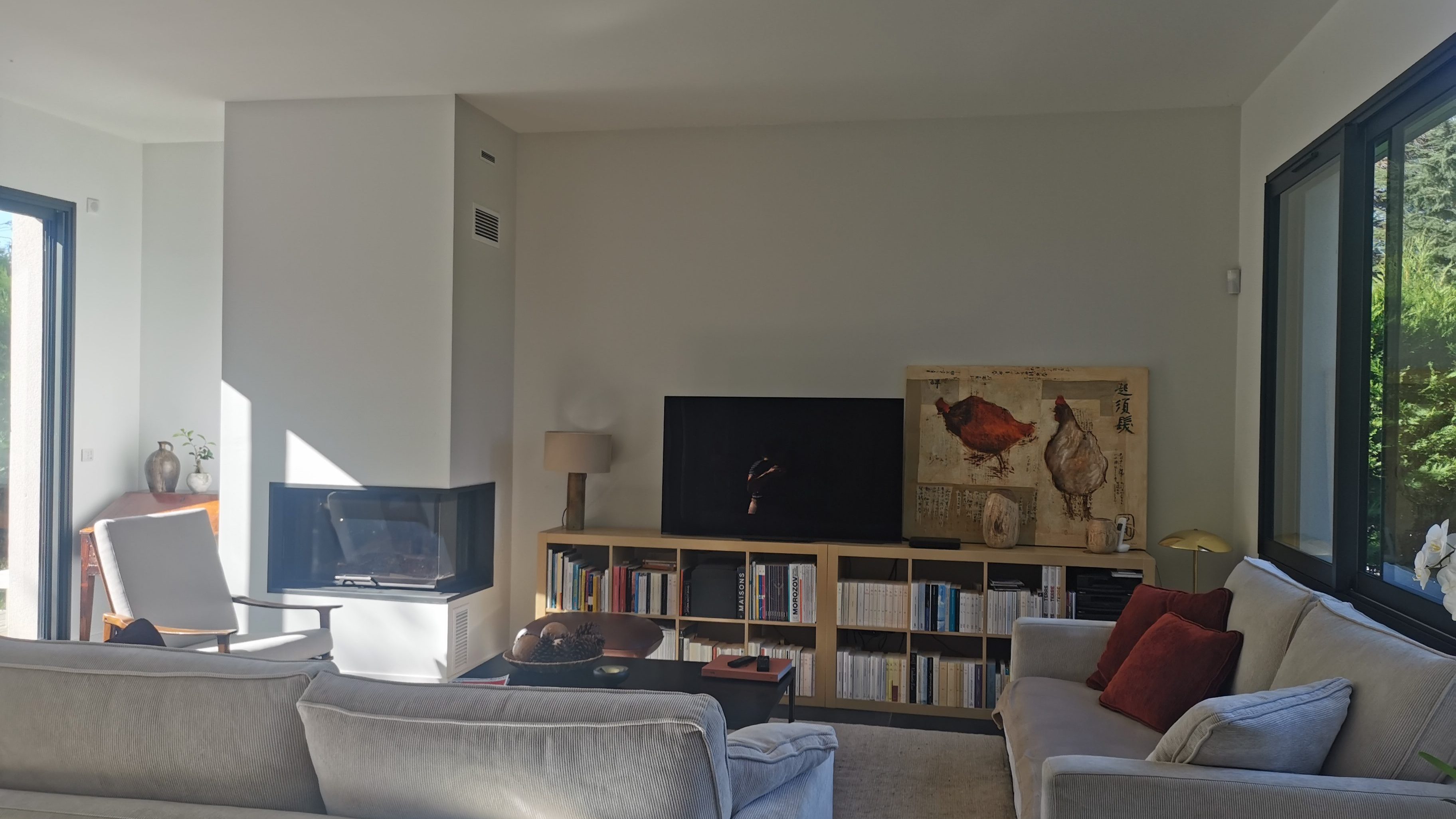 Le salon avant projet barbeau