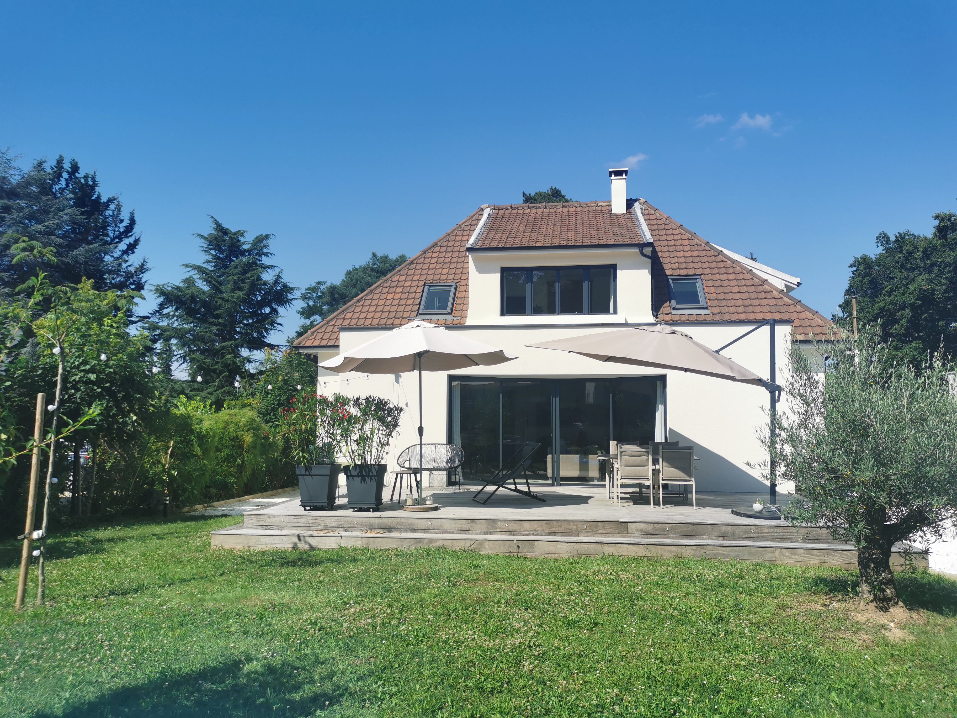 baie vitrée galandage Bacot vue extérieure